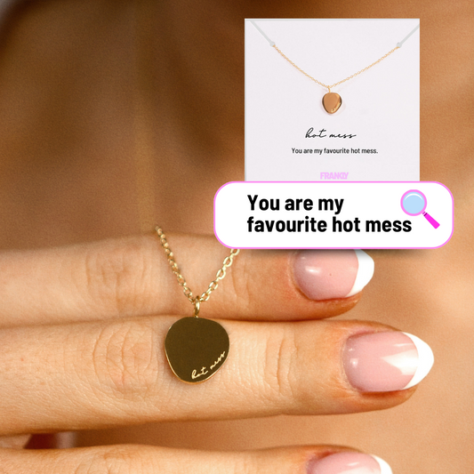 Hot Mess - 18k Gold Plated Friendship Necklace