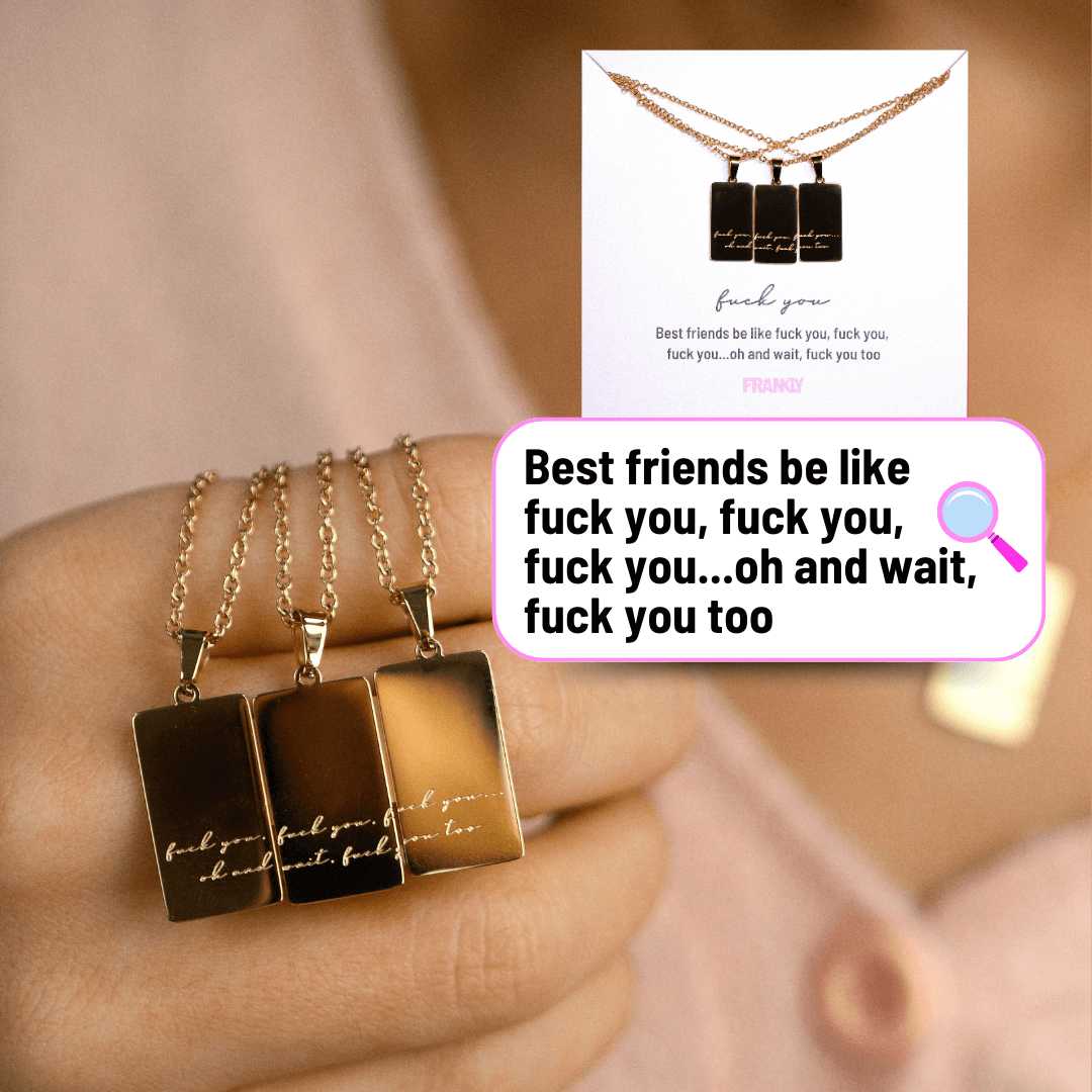 Fuck You All Necklace