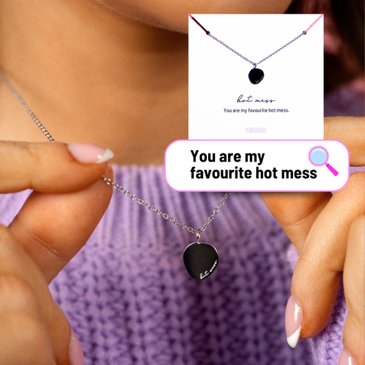 Hot Mess - Stainless Steel Friendship Necklace