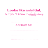 A tribute to - Quote Card