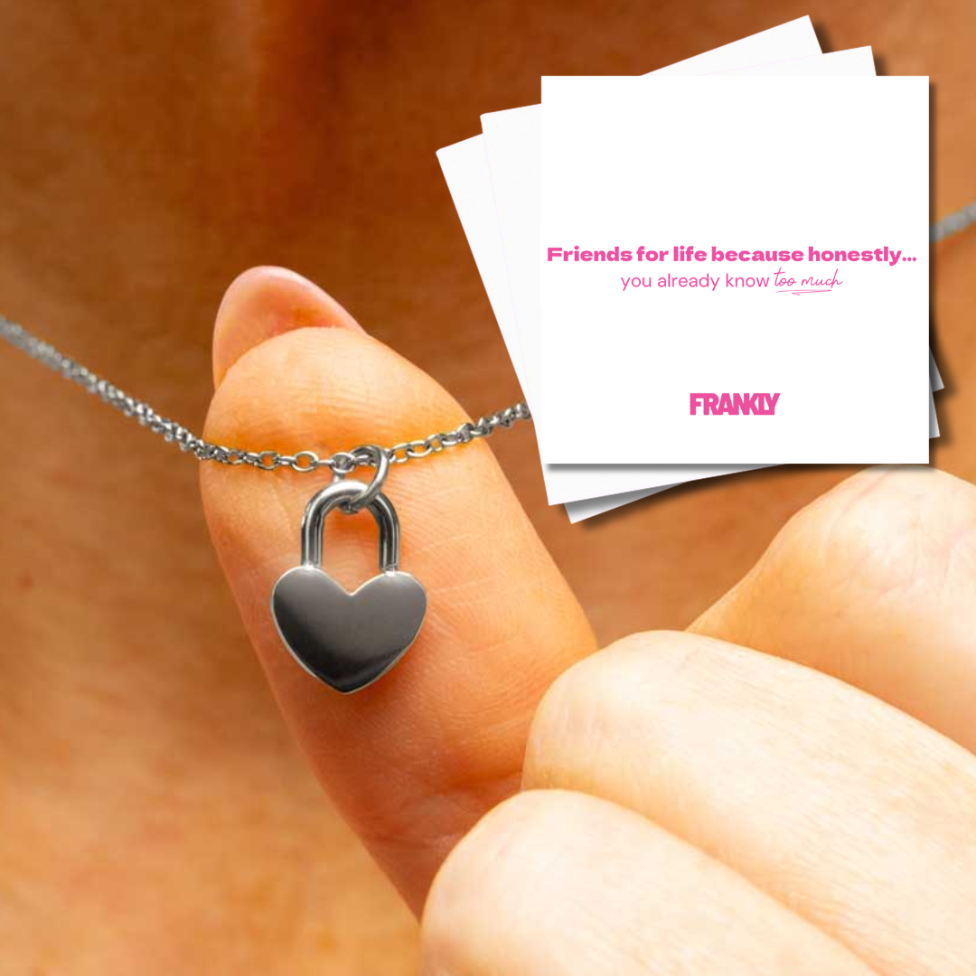 Heart Padlock Necklace