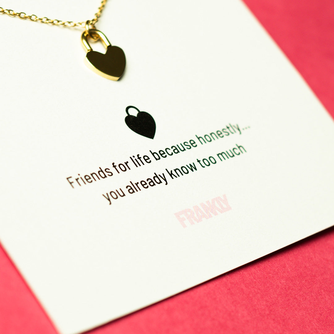 Heart Padlock Necklace