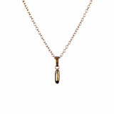 Stackable "I" Balloon Initial Letter Necklace