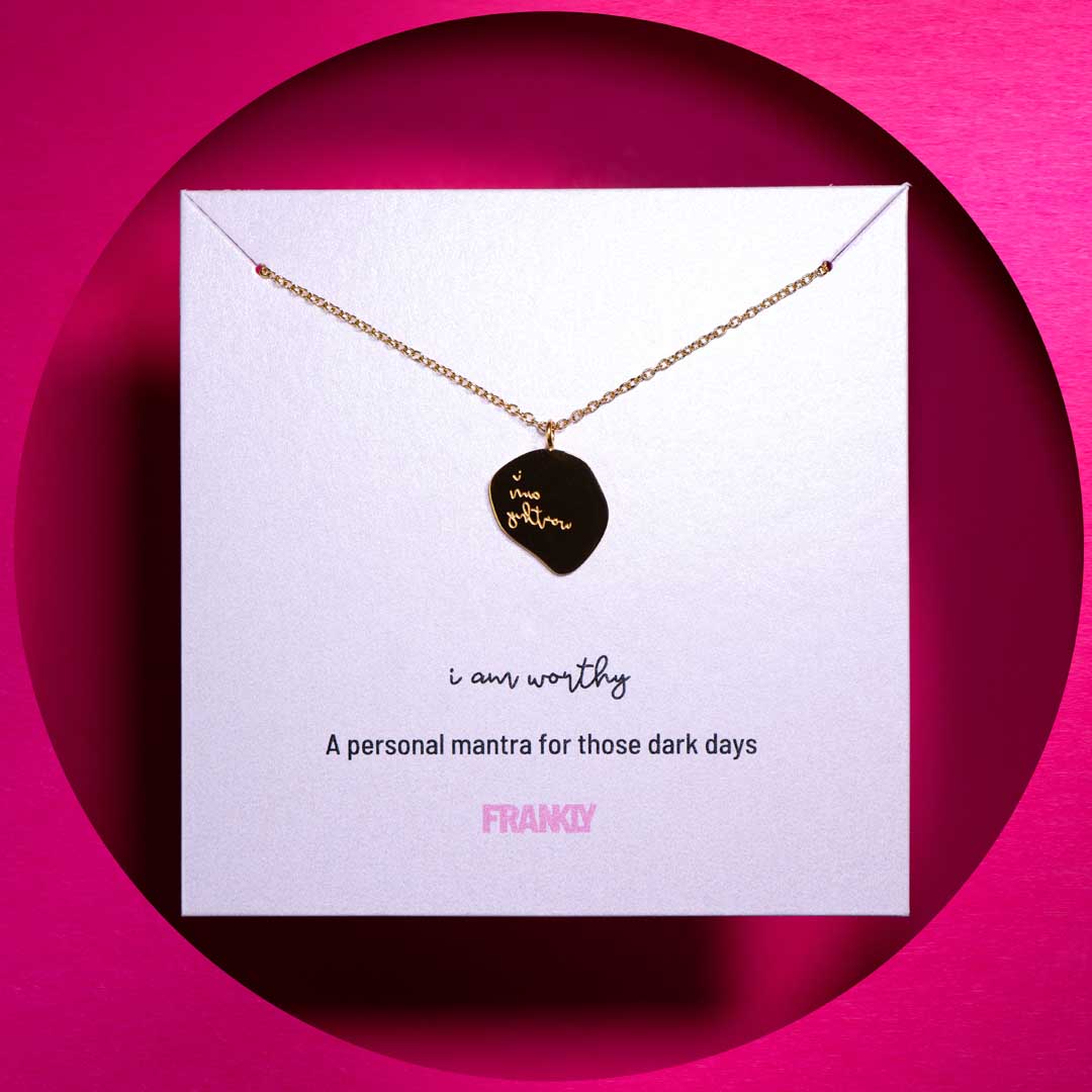 "I Am Worthy" Necklace