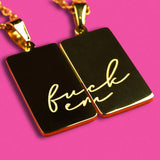 Fuck Em Necklace