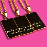 Fuck You All Necklace