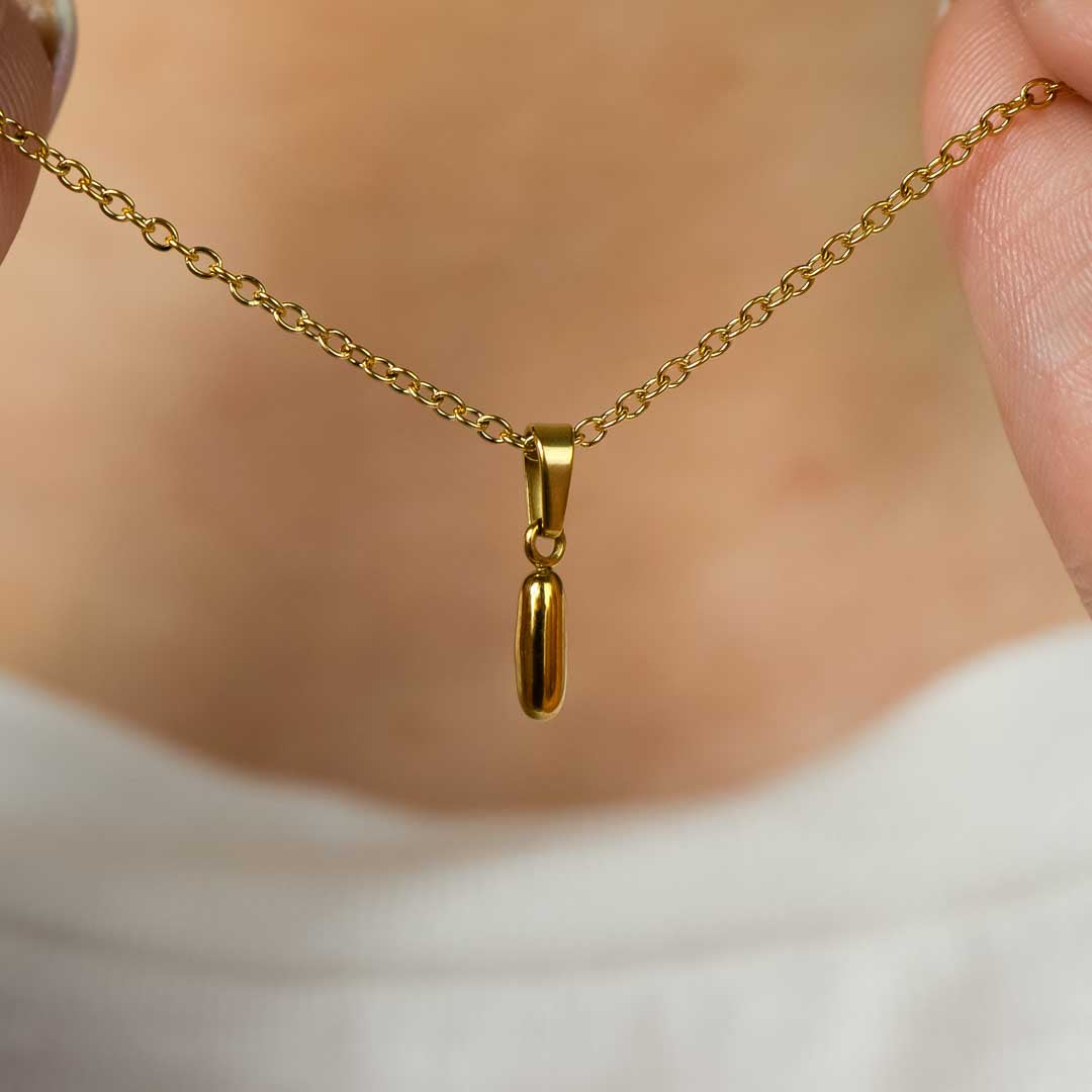 Looks Like An Initial Necklace