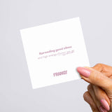 Spreading good vibes- Quote Card