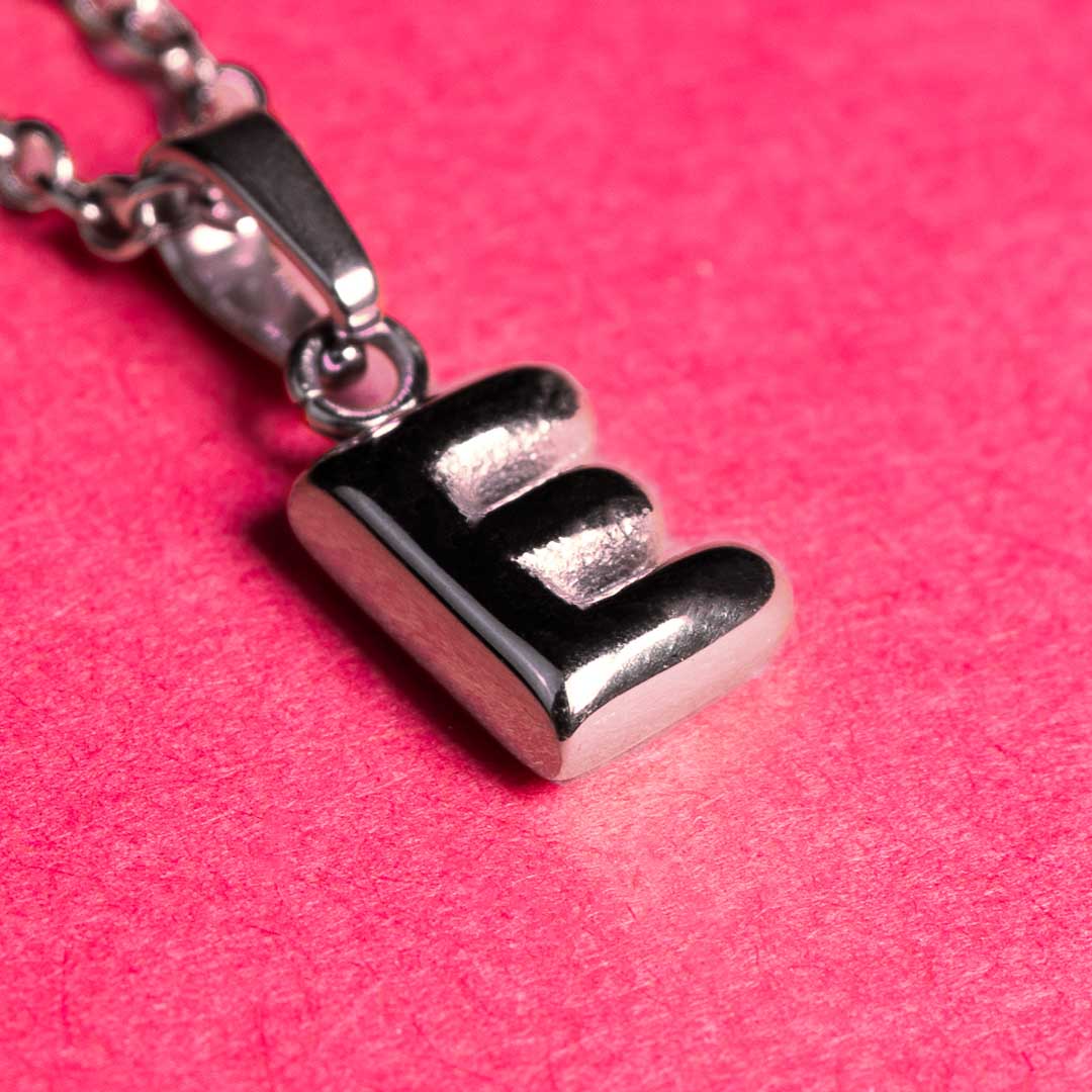 Stackable Balloon Letter Necklace