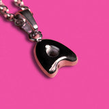 Stackable "A" Balloon Initial Letter Necklace