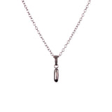 Stackable "I" Balloon Initial Letter Necklace