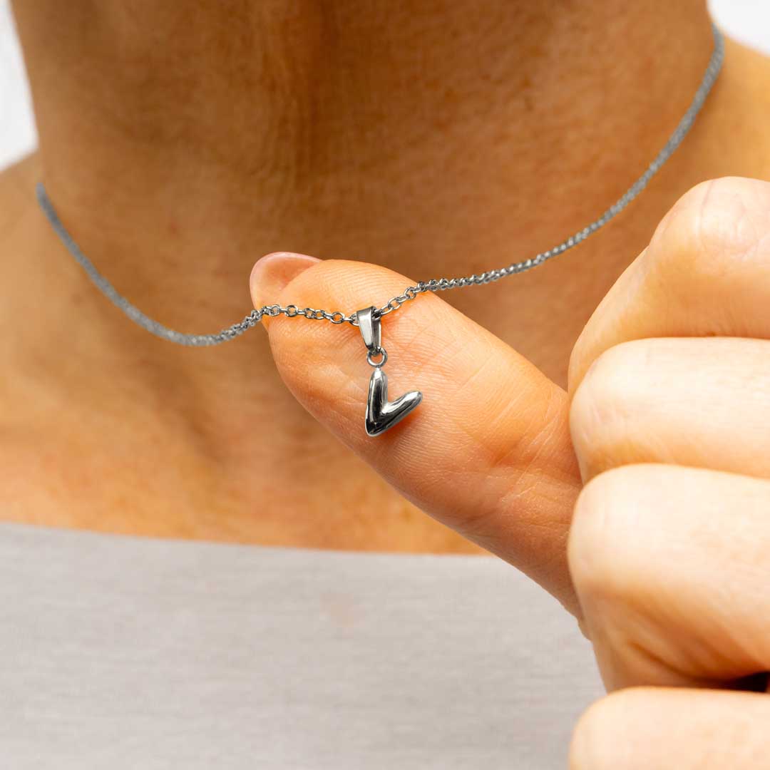 Looks Like An Initial Necklace