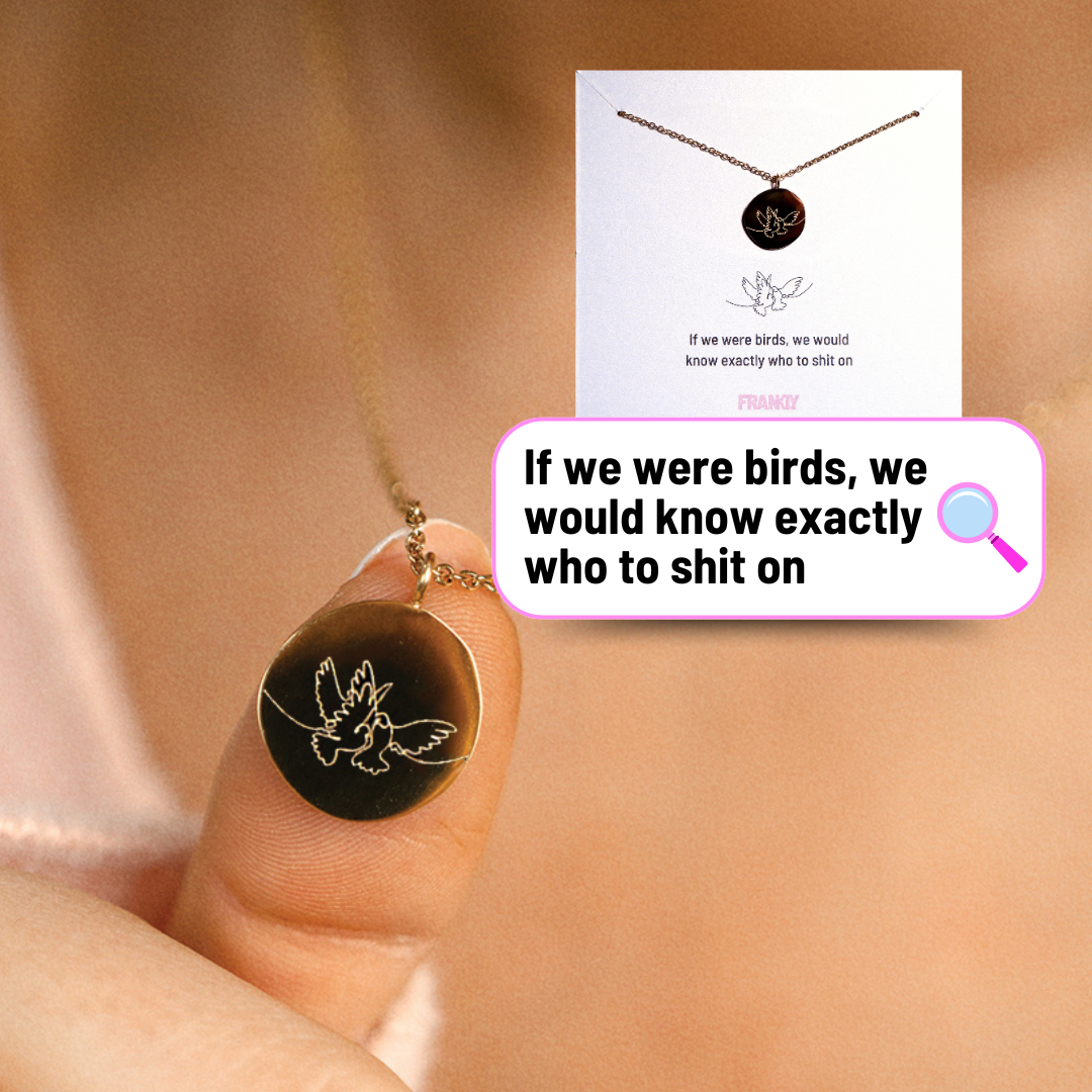 If We Were Birds Necklace