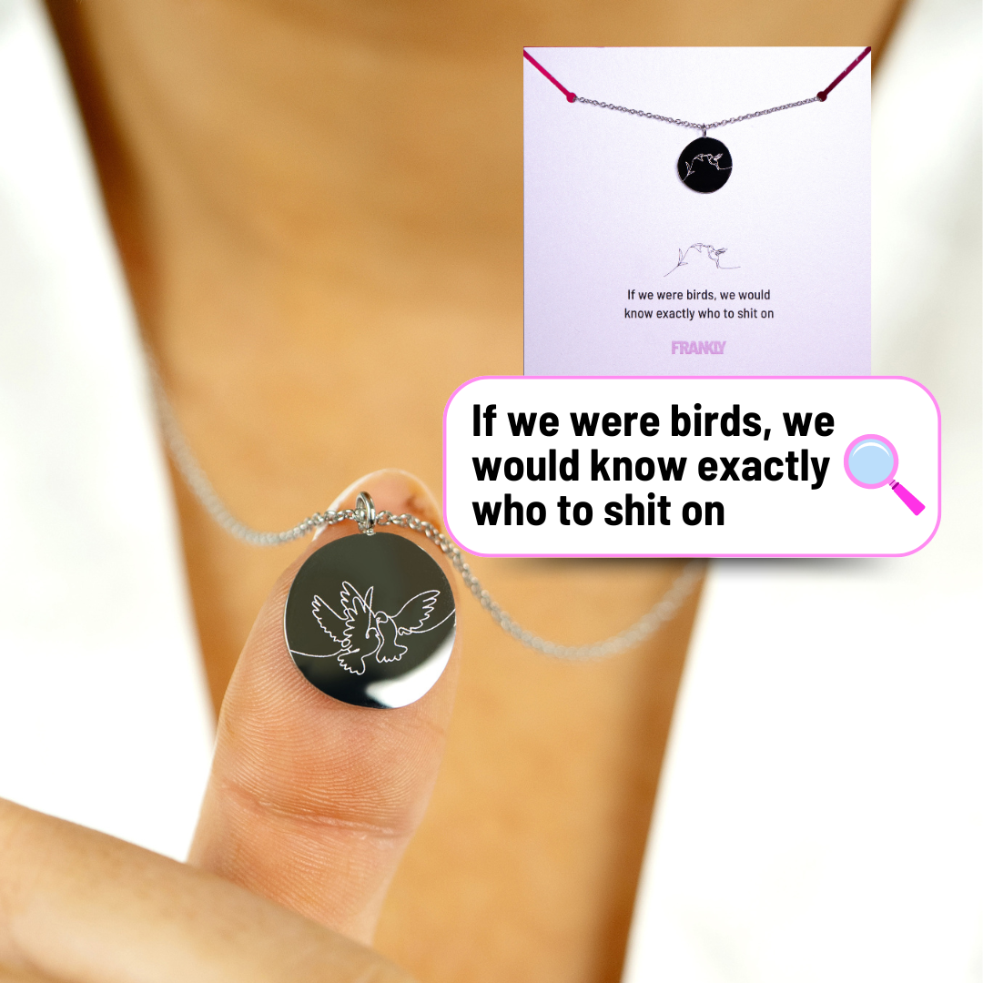If We Were Birds Necklace