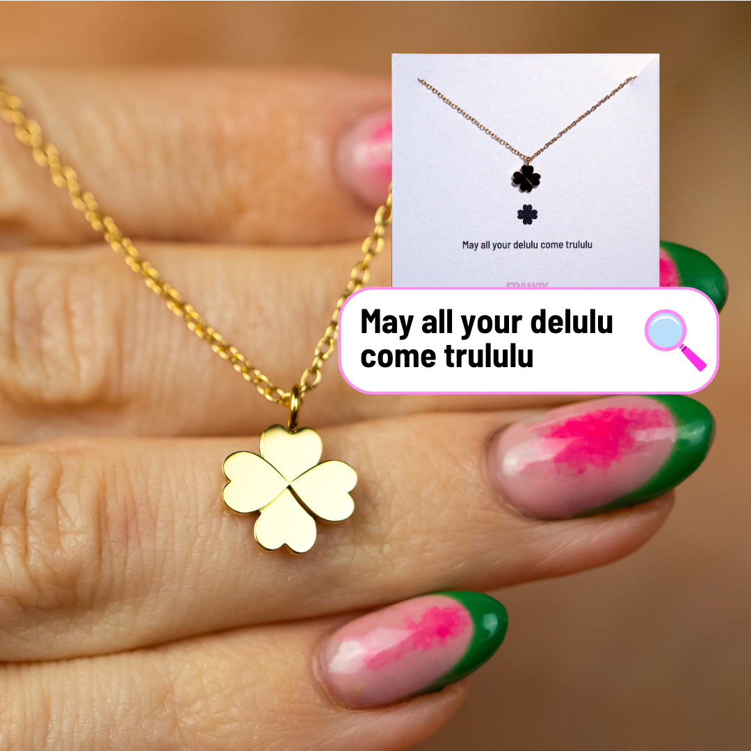 May your delulu come trulu Necklace