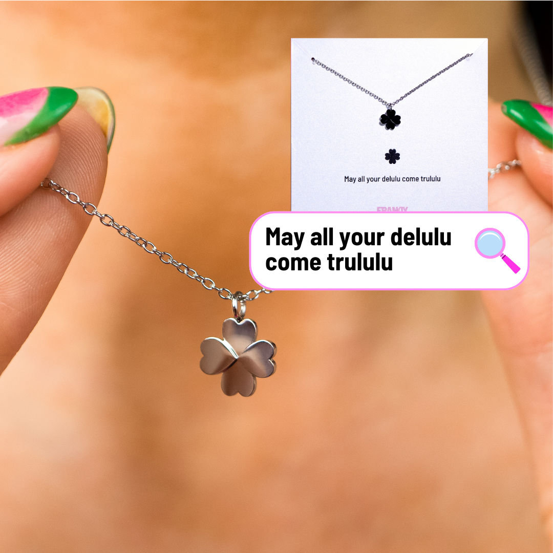 May your delulu come trulu Necklace