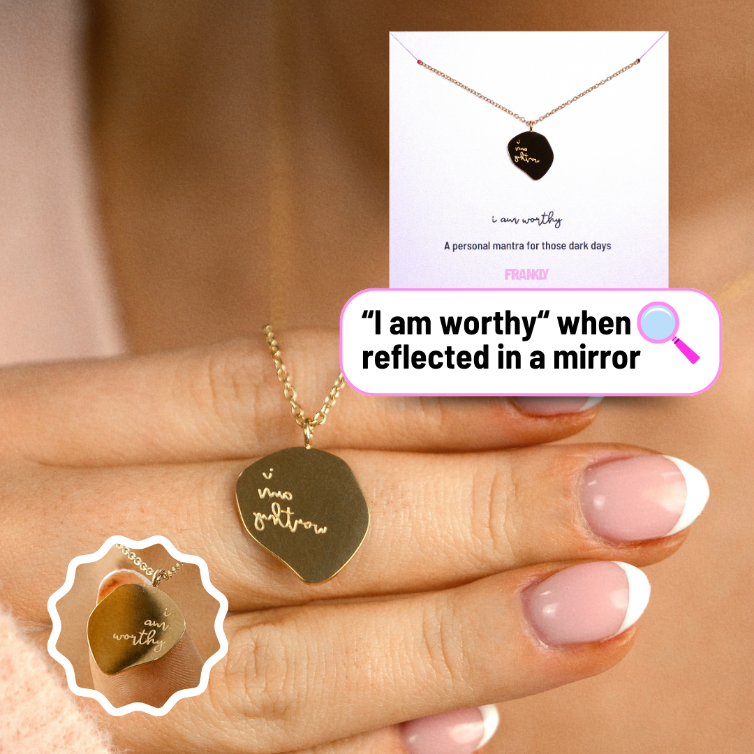 "I Am Worthy" Necklace